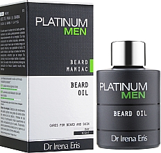 Олія для бороди - Dr Irena Eris Platinum Men Beard Oil — фото N2