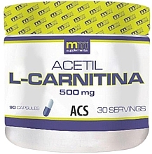 Парфумерія, косметика Харчова добавка "Ацетил Л-карнітін" - MM Supplements Acetyl L-Carnitine 500 Mg