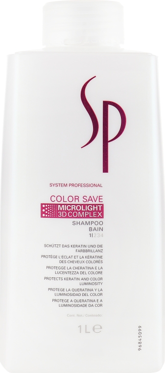 Шампунь для фарбованого волосся - Wella SP Color Save Shampoo — фото N5