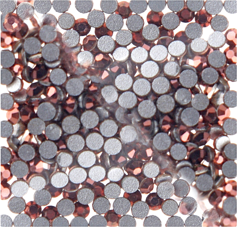 Декоративные кристаллы для ногтей "Rose Gold", размер SS 03, 200шт - Kodi Professional — фото N1
