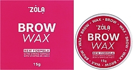 УЦЕНКА Воск для фиксации бровей - Zola Brow Wax (мини) * — фото N2