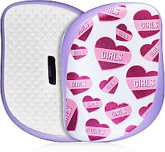 Духи, Парфюмерия, косметика Компактная расческа для волос - Tangle Teezer Compact Styler Girl Power