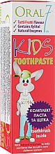 Духи, Парфюмерия, косметика Детский набор "Дерзкий кролик" - Oral7 Kids Toothpaste ( toothpaste/65g + toothbrush)