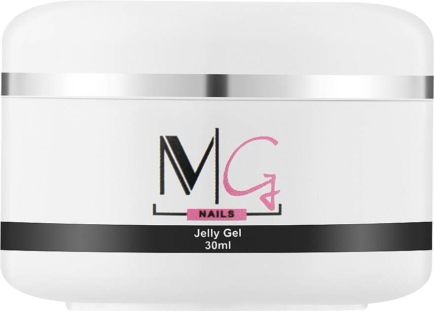 Гель-желе для наращиваиня ногтей - MG Nails Jelly Gel Clear — фото N3