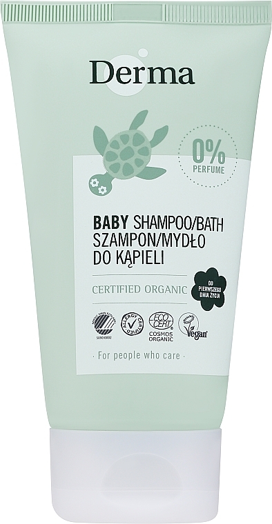 Детский шампунь и мыло - Derma Eco Baby Shampoo Bath — фото N1