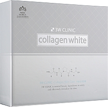 Парфумерія, косметика Набір освітлювальний для догляду за обличчям, 5 продуктів - 3W Clinic Collagen White Skin Care Items