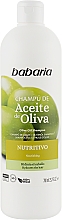 Шампунь з оливковою олією - Babaria Nourishing Shampoo With Olive Oil — фото N3