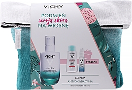 Парфумерія, косметика Набір - Vichy Slow Age (f/ser/10ml + micellar water/100ml + f/cr/50ml + bag)