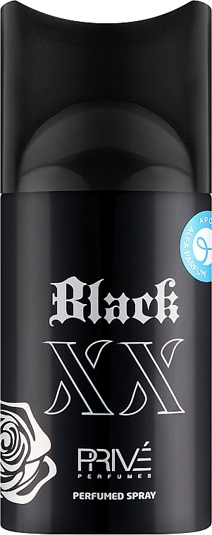 Prive Parfums Black XX - Парфумований дезодорант — фото N1