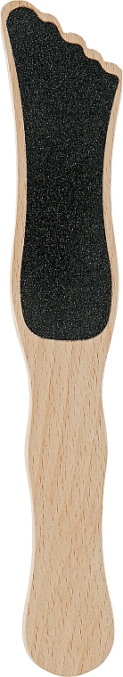 Шлифовальная пилка для педикюра деревянная, 225 мм - Baihe Hair — фото N2