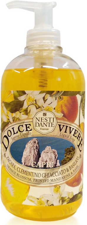 Жидкое мыло "Капри" - Nesti Dante Dolce Vivere Capri Liqiud Soap — фото N1