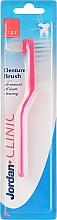 Парфумерія, косметика Щітка для чищення протезів, рожева - Jordan Clinic Denture Brush