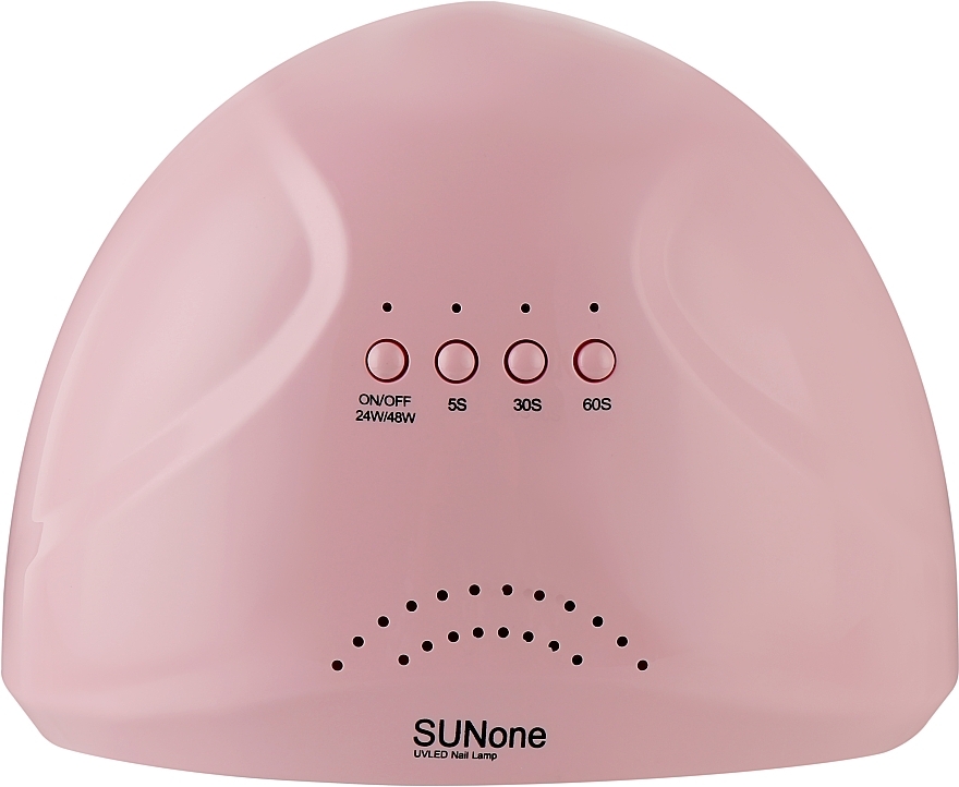 Лампа для маникюра 48W UV/LED, пастельно-розовая - Sun LED+UV SUN ONE PASTEL PINK 48W — фото N7