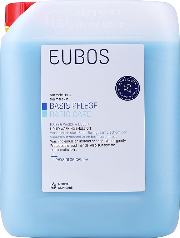 Емульсія для душу - Eubos Med Basic Skin Care Liquid Washing Emulsion (змінний блок) — фото N2