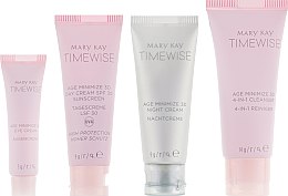 Парфумерія, косметика Набір - Mary Kay TimeWise Age Minimize 3D SPF 30 (cleanser/14g + d/cr/9g + n/cr9g + eye/cr/3g)