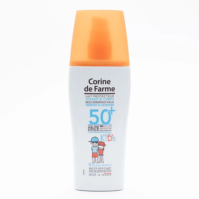 Солнцезащитный лосьон-спрей для детей - Corine De Farme Kids Sun Protecring Spray Spf50 — фото N1