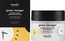 Крем для обличчя з ретинолом - Resibo Came Changer Cream With Retinol — фото N2