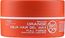 Парфумерія, косметика Віск для волосся на водній основі - RedOne Aqua Hair Gel Wax Full Force Orange