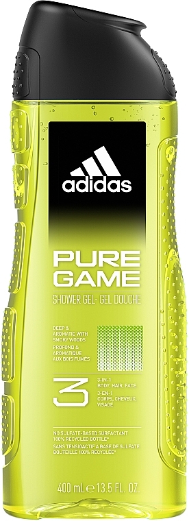 Adidas Pure Game - Гель для душа 2 в 1 — фото N1