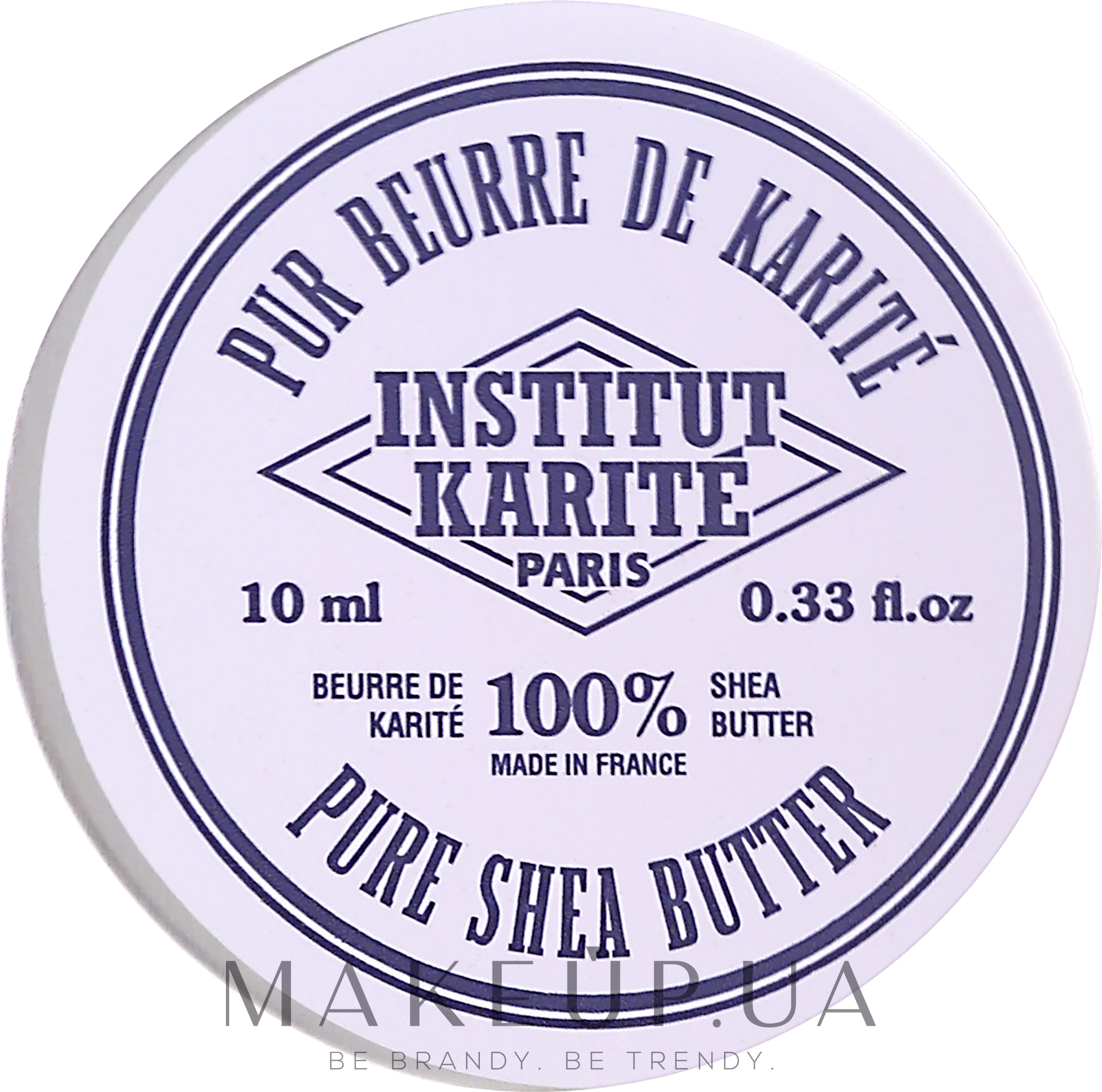 Масло ши, непарфюмированное 100 % - Institut Karite Fragrance-free Shea Butter — фото 10ml
