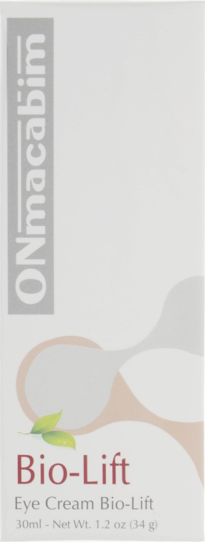 Крем для догляду за зоною навколо очей - ONmacabim DM Bio Lift Line Bio-Lift Eye Cream — фото N2