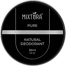 Парфумерія, косметика Натуральний крем-дезодорант "М'який" - Mixtura Pure Natural Deodorant