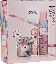 Духи, Парфюмерия, косметика C-Thru Harmony Bliss - Набор (deo/150ml + edt/30ml + candle/1pcs)