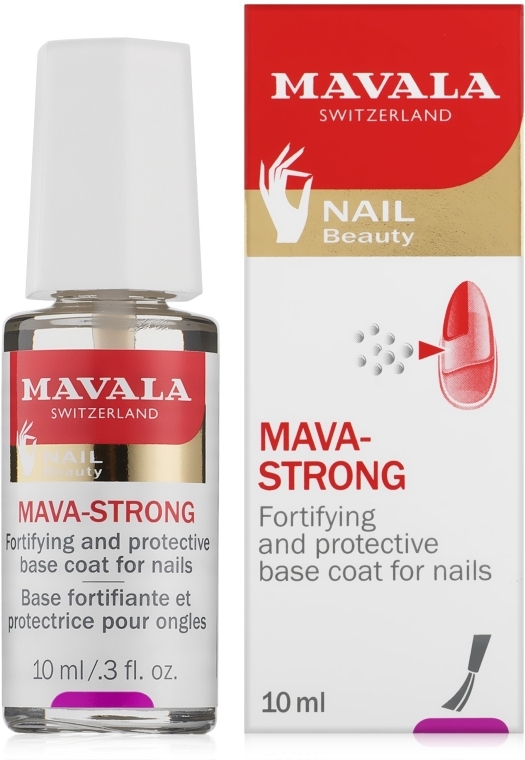 Прозрачное топовое покрытие для ногтей - Mavala Colorfix Strong Flexible Top Coat — фото N1