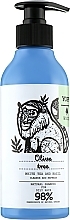 Парфумерія, косметика Шампунь для жирного волосся "Спокій оливкового гаю" - Yope Shampoo For Greasy Hair Olive Tree, White Tea, Basil *