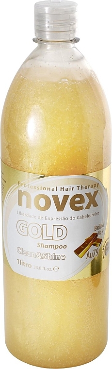 Шампунь для пошкодженого й тьмяного волосся - Novex Gold Shampoo — фото N1