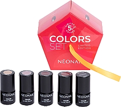 Парфумерія, косметика NeoNail Professional Colors Set (5 х nail/polish/3ml) - Набір