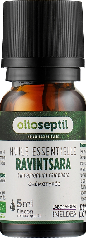 Эфирное масло "Равинцара" - Olioseptil Ravintsara Essential Oil — фото N1