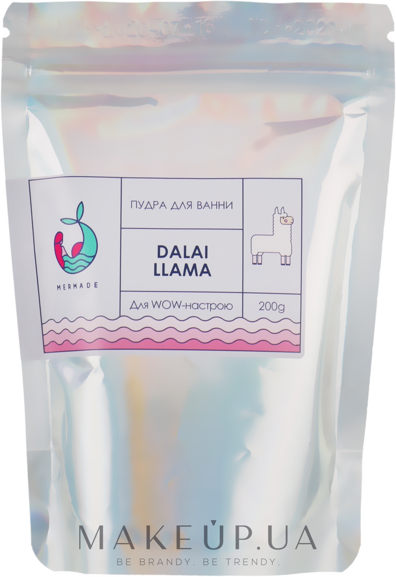 Пудра для ванни - Mermade Dalai Llama — фото 200g