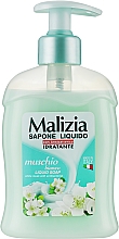 Жидкое мыло "Белый мускус" - Malizia Liquid Soap Musk White — фото N1