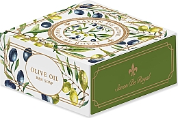 Туалетное мыло "Оливковое масло" - Savon De Royal Luxury Solid Soap Olive Oil — фото N3