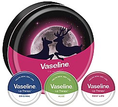 Парфумерія, косметика Набір - Vaseline Lip Therapy (balm/3x20g)