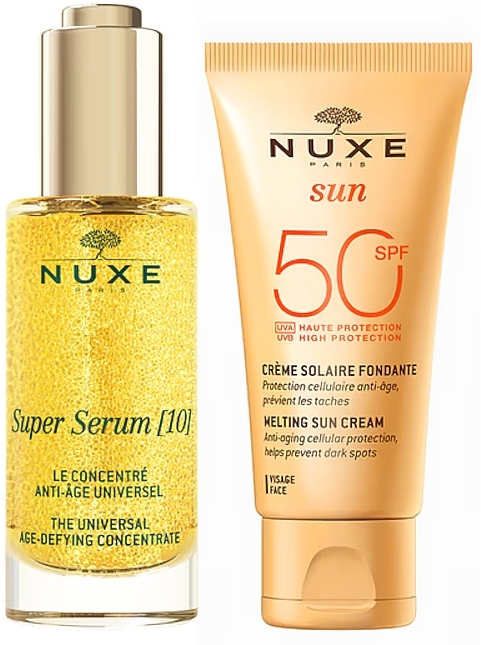 Набор - Nuxe Anti-Dark Spot And Protection Duo Set (ser/30ml + cr/50ml) — фото N2