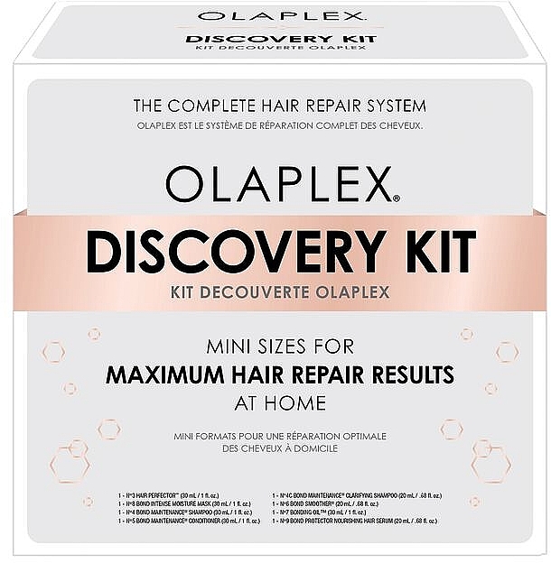 Набор, 8 продуктов - Olaplex Discovery Kit  — фото N1
