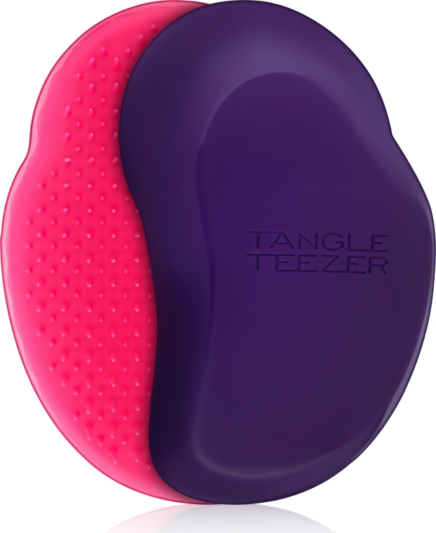 Расческа для волос, розово-фиолетовая - Tangle Teezer The Original Blueberry Pop Brush — фото N1