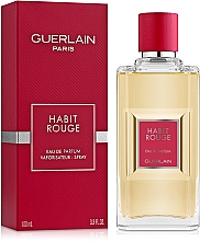Guerlain Habit Rouge - Парфюмированная вода — фото N4