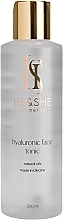 Тоник для лица с гиалуроновой кислотой - He&She Cosmetics Hyaluronic Acid Tonic — фото N1