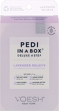 Духи, Парфюмерия, косметика Набор для педикюра "Лаванда" - Voesh Pedi In A Box Deluxe Pedicure Lavender Relieve