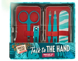 Парфумерія, косметика Манікюрний набір - Dirty Works Talk To The Hand Manicure Set