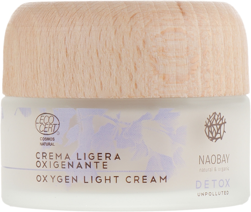 Кислородный легкий крем для лица - Naobay Cosmos Bio Detox Oxygen Light Cream — фото N2