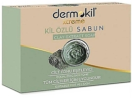 Мило на основі глини - Dermokil Xtreme Clay Extract Soap — фото N1