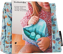 Парфумерія, косметика Набір - Suavinex Baby Care Essentials Set Blue Forest (shmp/100ml + b/lot/100ml + nap/cr/75ml + edc/50ml)