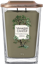 Ароматическая свеча - Yankee Candle Elevation Vetiver and Black Cypress Candle — фото N2