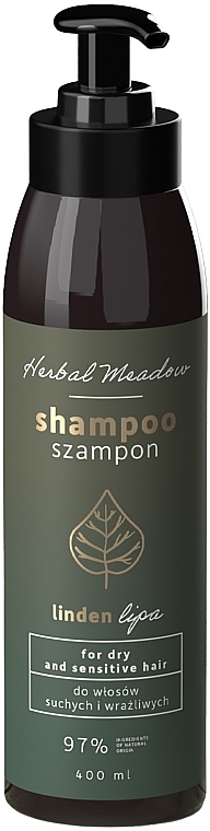 Шампунь для сухого волосся "Липа" - HiSkin Herbal Meadow Shampoo Lipa — фото N1