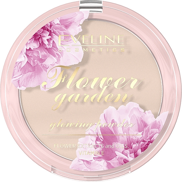 Пудра для обличчя - Eveline Cosmetics Flower Garden Powder
