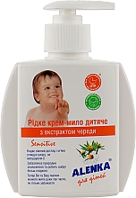 Жидкое крем-мыло с экстрактом череды - Alenka — фото N1